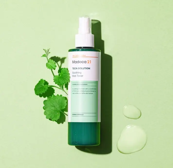 Madeca21 TECA Solution Soothing Mist Toner 200 ml Centella Cica Calming K-Beauty