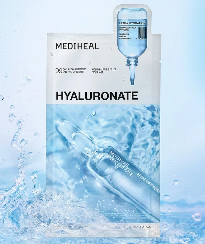 Mediheal Hyaluronic Acid Mask 10 Sheets High-Density Moisture